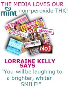 media loves our MINT non peroxide THK!