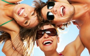 summer - teeth whitening