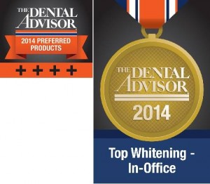 laser teeth whitening awards